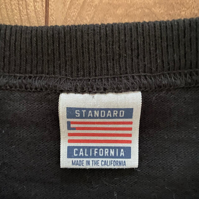 STANDARD CALIFORNIA(スタンダードカリフォルニア)のスタンダードカリフォルニア　ポケット付きロンT  黒　　L メンズのトップス(Tシャツ/カットソー(七分/長袖))の商品写真