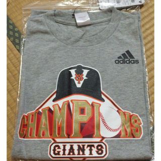 アディダス(adidas)の巨人日本シリーズ優勝記念Tシャツ 新品(スポーツ選手)