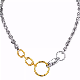 アメリヴィンテージ(Ameri VINTAGE)のContrast mix chain necklace No.572(ネックレス)