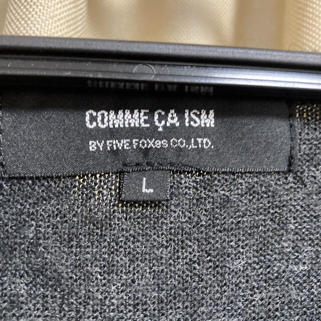 COMME CA ISM(コムサイズム)のコムサ　薄手ニット メンズのトップス(ニット/セーター)の商品写真