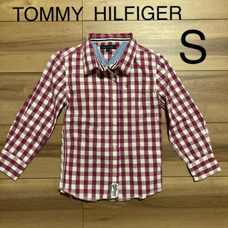 トミーヒルフィガー(TOMMY HILFIGER)の美品　トミーヒルフィガー　チェックシャツ(ブラウス)