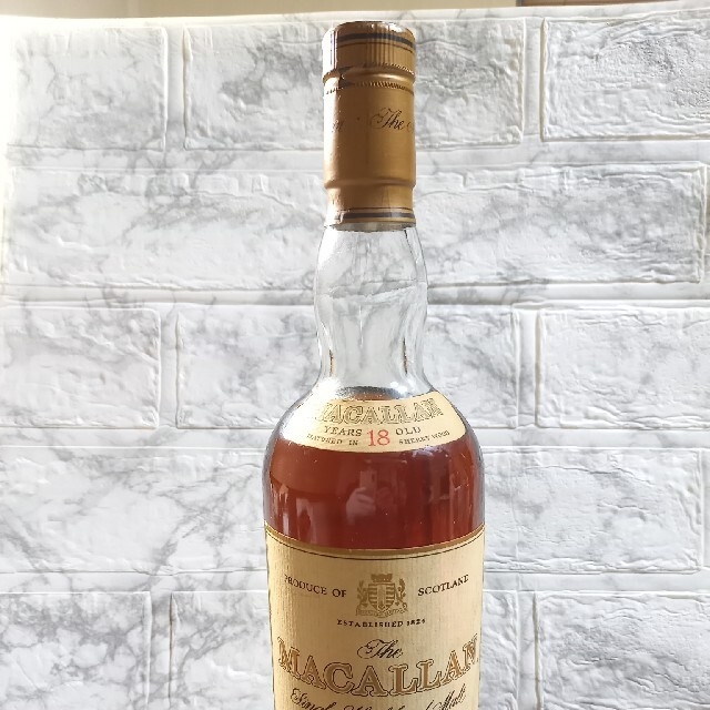 希少 ザ·マッカラン 18年 1973 旧ラベル 未開封 箱なし 【当店限定販売