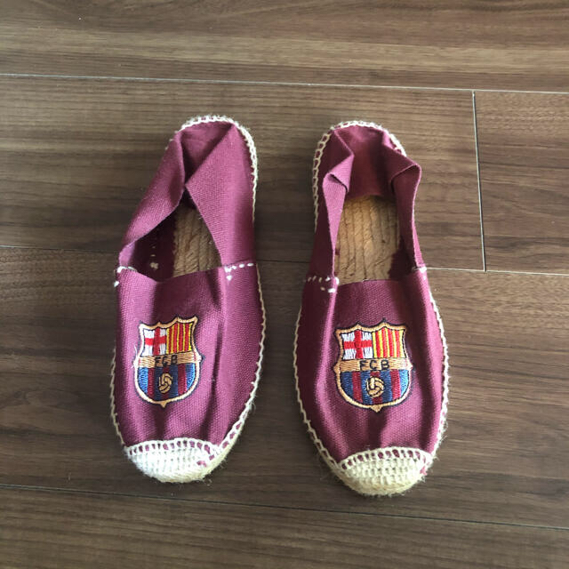 JOURNAL STANDARD(ジャーナルスタンダード)のFCB FC 刺繍 エスパドリーユ ワッペン バルセロナ バルサ レディースの靴/シューズ(スリッポン/モカシン)の商品写真