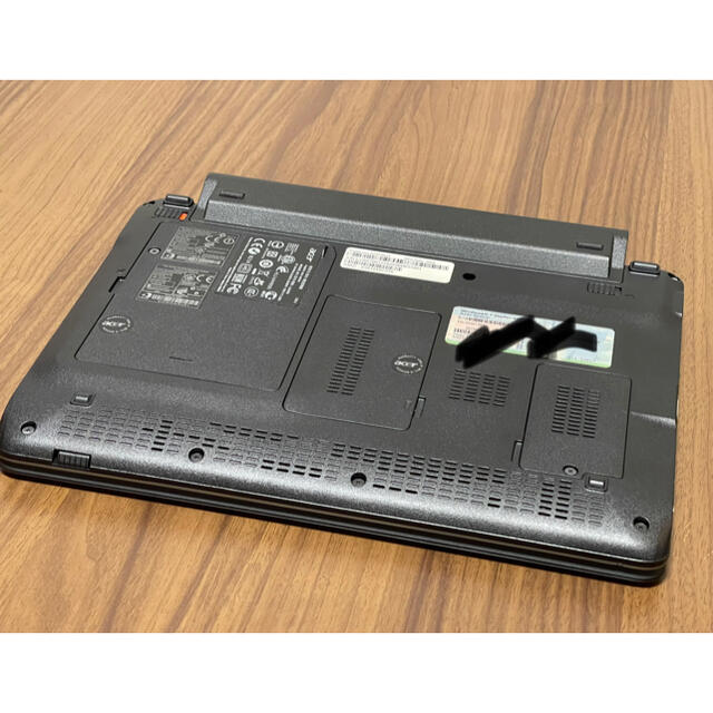 Acer(エイサー)のacer Aspire One D250 AOD250-Bk18 スマホ/家電/カメラのPC/タブレット(ノートPC)の商品写真