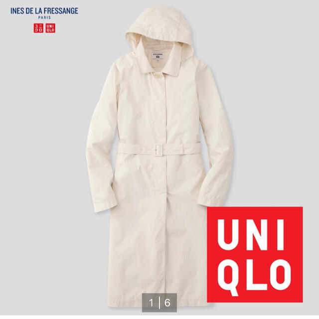 フーデットコートUNIQLO　イネス　フーデットコート　INES