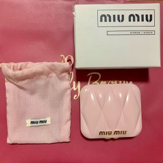 ミュウミュウ(miumiu)のmiumiu  限定ミラー　ノベルティ(ミラー)