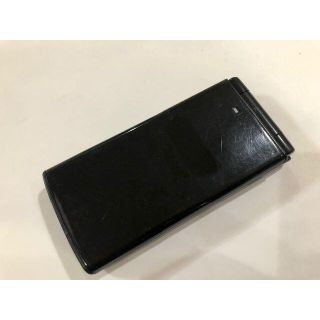 キョウセラ(京セラ)のau  京セラ　E10K  ブラック　中古品(携帯電話本体)