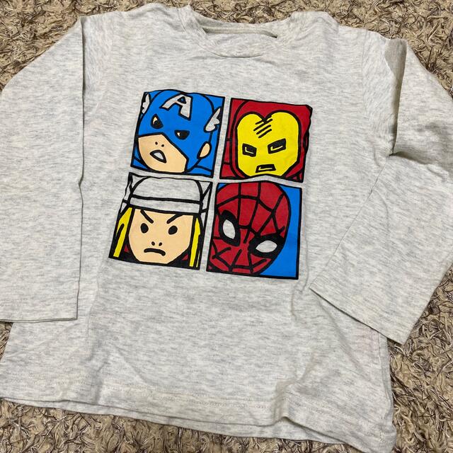 MARVEL(マーベル)のベルメゾン　MARVELロンT キッズ/ベビー/マタニティのキッズ服男の子用(90cm~)(Tシャツ/カットソー)の商品写真