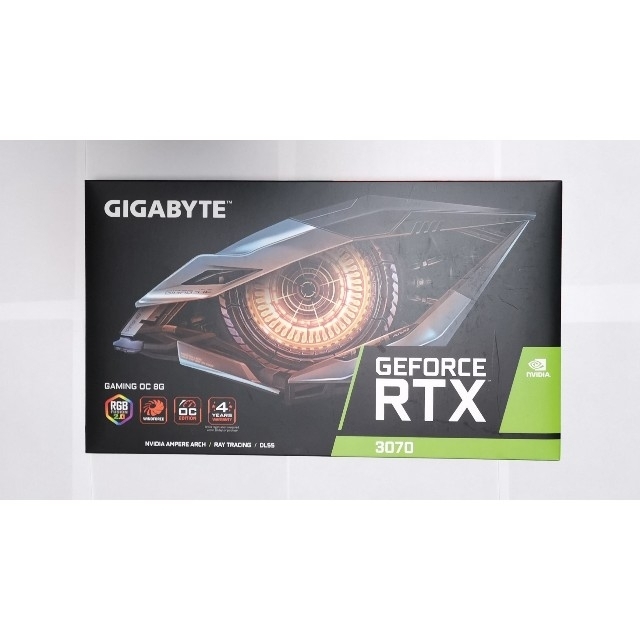 GIGABYTE GeForce RTX 3070 GAMING OC 8Gスマホ/家電/カメラ