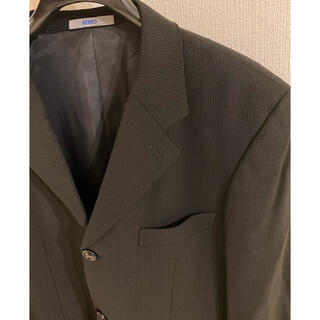 【KENZO】ケンゾー　オム　セットアップ　スーツ　大きいサイズ　ブラック　L黒