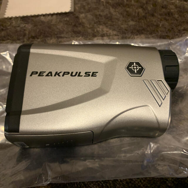 ゴルフ距離測定器 距離計 レーザー 銀 PEAKPULSE ゴルフ距離測定器 距離計 レーザー 銀 PEAKPULSE