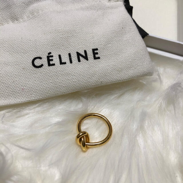 celine（セリーヌ）結び目リングレディース