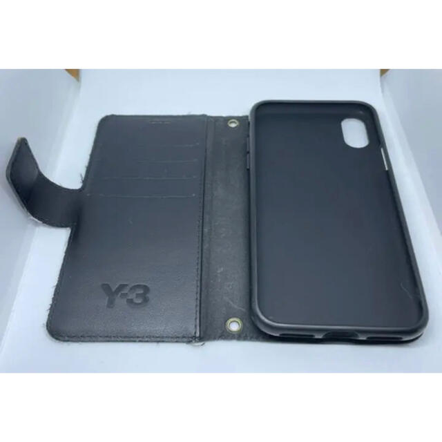 Y-3(ワイスリー)のY-3 LeatherBOOKLET FUNCTIONAL iPhone X スマホ/家電/カメラのスマホアクセサリー(iPhoneケース)の商品写真