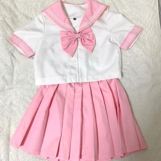 ピンクセーラー服(コスプレ)