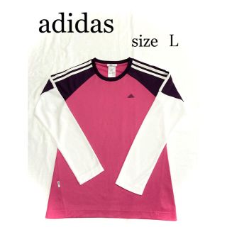 アディダス(adidas)のアディダス　長袖　Tシャツ　スポーツウェア　トップス　速乾(Tシャツ(長袖/七分))