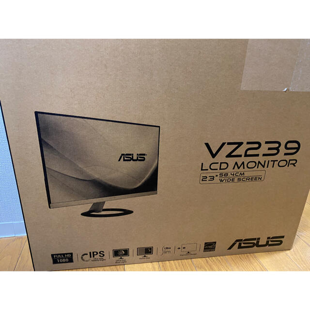 ASUS フレームレス モニター 23インチ IPS VZ239