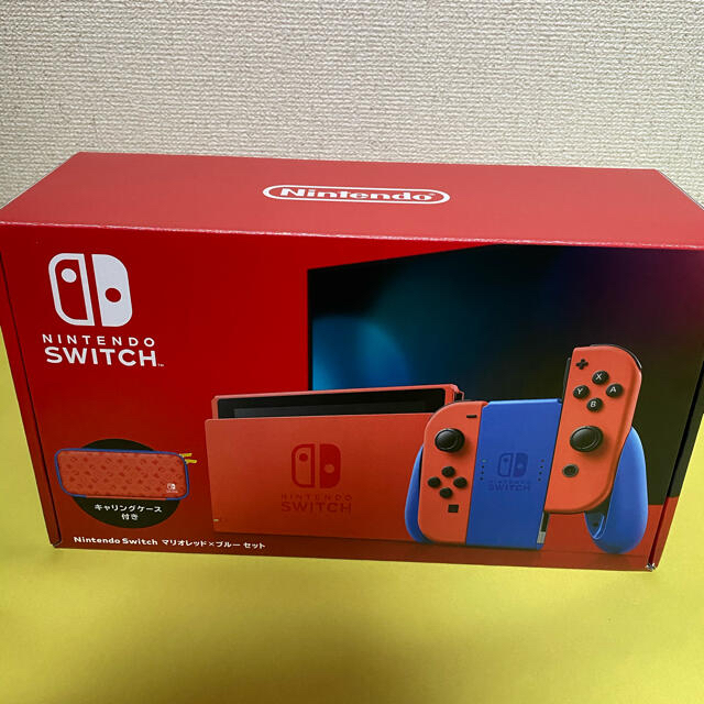 Nintendo Switch マリオ レッド×ブルー セット家庭用ゲーム機本体