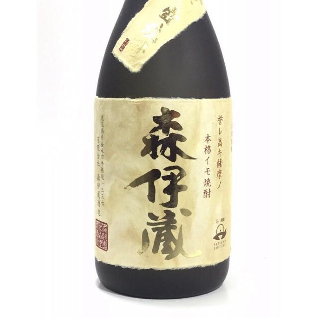 髙島屋(タカシマヤ)の焼酎 森伊蔵 金ラベル 720ml ギフト包装 食品/飲料/酒の酒(焼酎)の商品写真