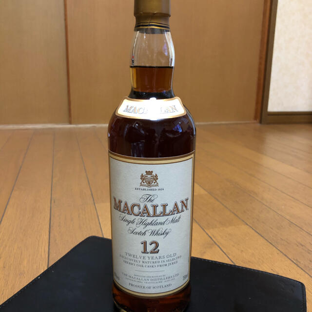 マッカラン12年　旧ボトル750ml 43度ウイスキー