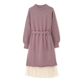 プロポーションボディドレッシング(PROPORTION BODY DRESSING)の＊美品＊プロポーションボディドレッシング ニットワンピース(ひざ丈ワンピース)