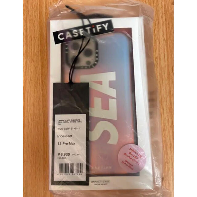 CASETIFY WIND AND SEA iPhone12 ProMaxケース CASETIFY WIND AND SEA iPhone12 ProMaxケース