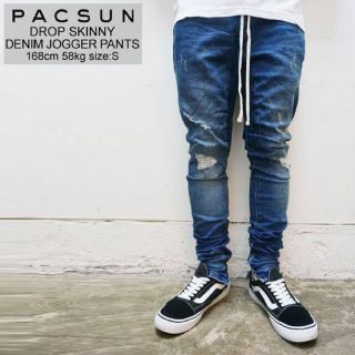 フィアオブゴッド(FEAR OF GOD)のPACSUN スキニーデニム　indigo(デニム/ジーンズ)