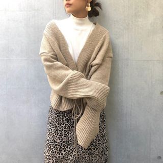 BULKY KNIT カーディガン(カーディガン)