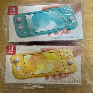 ニンテンドースイッチ(Nintendo Switch)の任天堂スイッチライト　本体 Nintendo switch lite セット(携帯用ゲーム機本体)