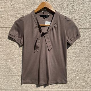 ユナイテッドアローズグリーンレーベルリラクシング(UNITED ARROWS green label relaxing)の新品　ユナイテッドアローズ　カットソー　レディース　グレー(カットソー(半袖/袖なし))