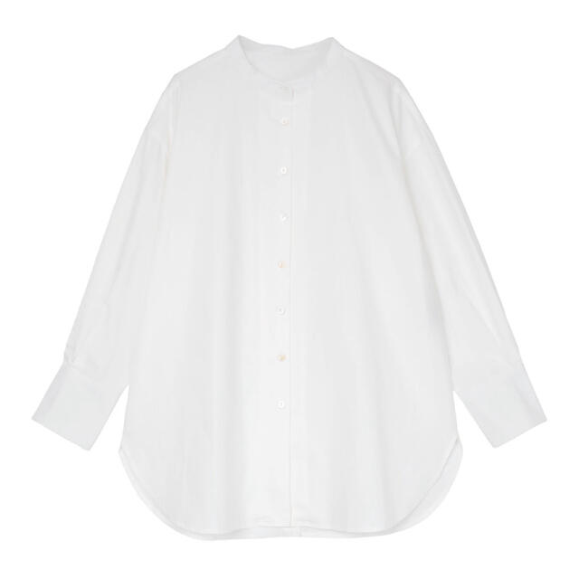 釦バックスリットチュニックシャツ レディースのトップス(シャツ/ブラウス(長袖/七分))の商品写真