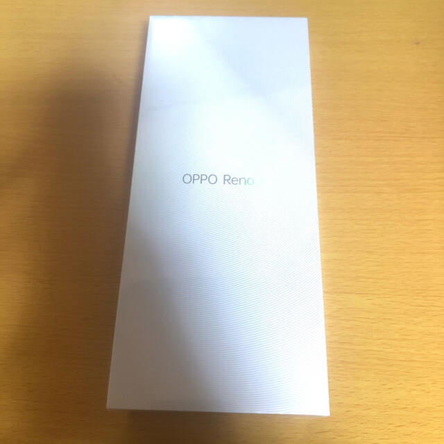 OPPO(オッポ)の新品 OPPO Reno A ブルー CPH1983-BL 6GB 64GB  スマホ/家電/カメラのスマートフォン/携帯電話(スマートフォン本体)の商品写真