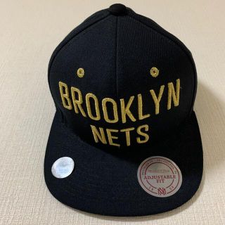 ミッチェルアンドネス(MITCHELL & NESS)のミッチェルアンドネス　ブルックリンネッツ　キャップ(キャップ)