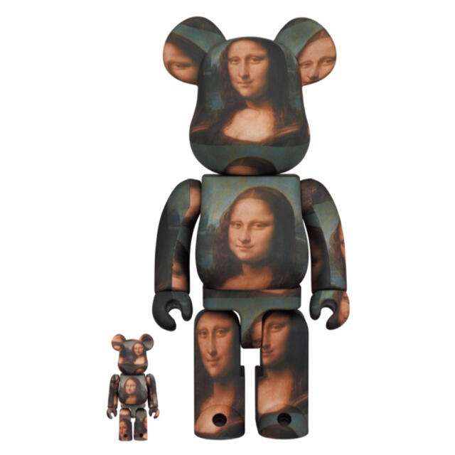 BE@RBRICK Mona Lisa 100% & 400% モナリザBERBRICK