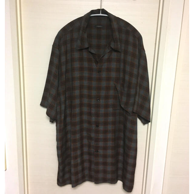 希少品】comoli レーヨンオープンカラーシャツ サイズ 2
