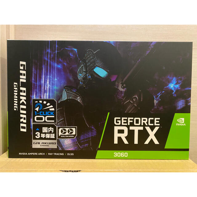 【新品未使用】NVIDIA GeForce RTX 3060