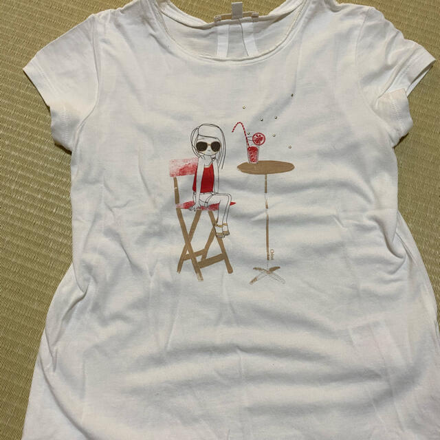 Chloe(クロエ)のクロエ　キッズTシャツ　6Y キッズ/ベビー/マタニティのキッズ服男の子用(90cm~)(Tシャツ/カットソー)の商品写真