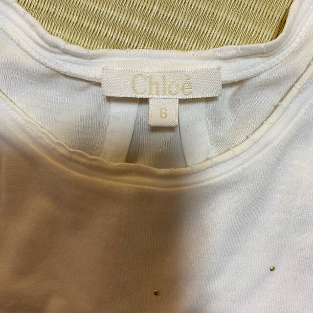 Chloe(クロエ)のクロエ　キッズTシャツ　6Y キッズ/ベビー/マタニティのキッズ服男の子用(90cm~)(Tシャツ/カットソー)の商品写真