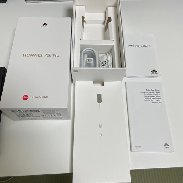 P30pro VOG-L29 グローバル版 海外版 ラベンダー NMカード付き