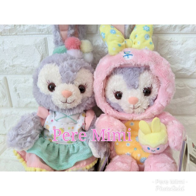 あすつく お写真の子達をお届け 香港ディズニー イースター 新品 Ssサイズ ステラルー キャラクターグッズ