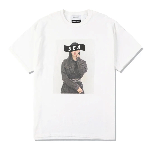 SEA(シー)のWDS × XXX (feat. RIA) T-shirt / WHITE メンズのトップス(Tシャツ/カットソー(半袖/袖なし))の商品写真