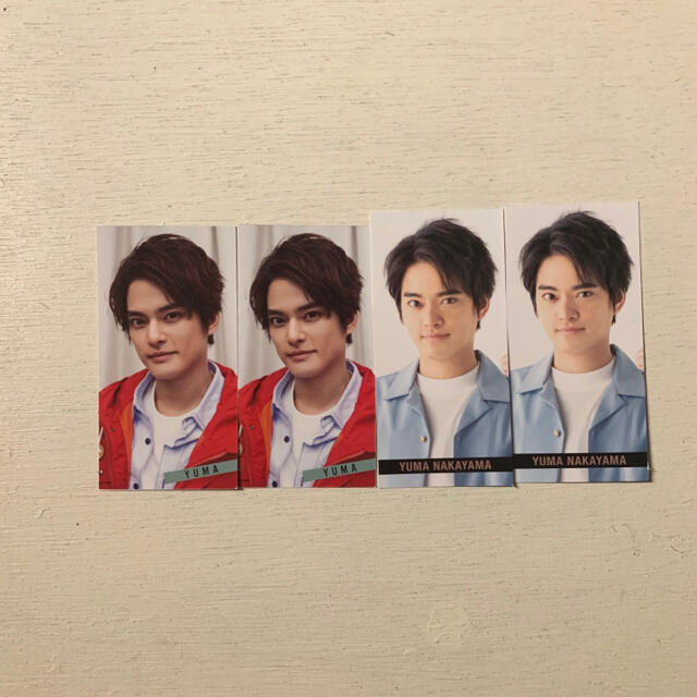 Johnny's(ジャニーズ)のSmileメッセージカード 中山優馬 エンタメ/ホビーのタレントグッズ(アイドルグッズ)の商品写真