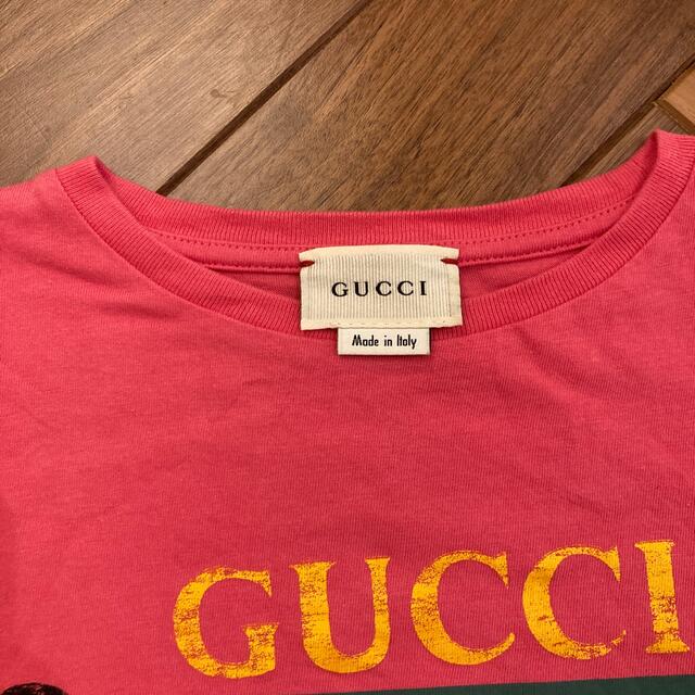 Gucci(グッチ)の5y Tシャツ キッズ/ベビー/マタニティのキッズ服女の子用(90cm~)(Tシャツ/カットソー)の商品写真