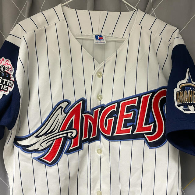 Majestic(マジェスティック)のアナハイムエンゼルス ユニフォーム 大谷翔平 MLB スポーツ/アウトドアの野球(応援グッズ)の商品写真