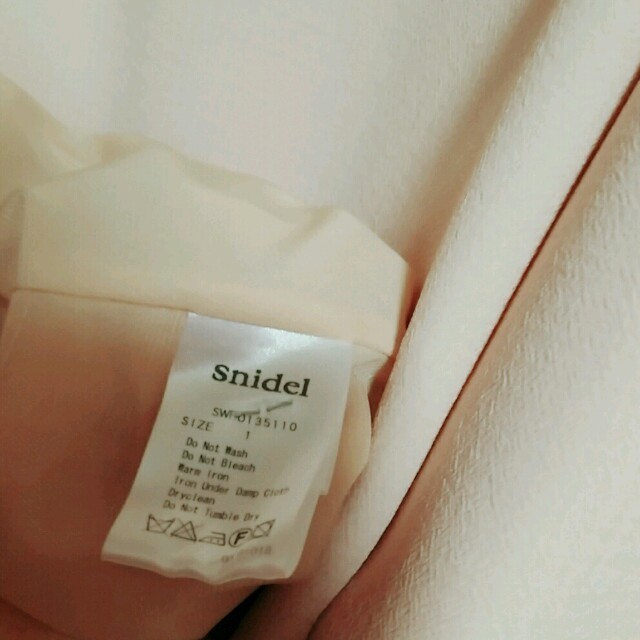 SNIDEL(スナイデル)のsnidel♡さえこさん レディースのワンピース(ミニワンピース)の商品写真