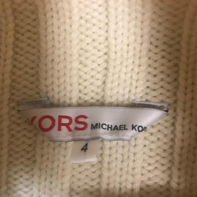 Michael Kors(マイケルコース)のマイケルコース　白タートルセーター レディースのトップス(ニット/セーター)の商品写真