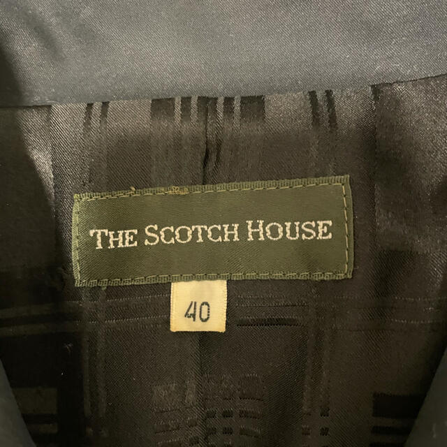 THE SCOTCH HOUSE(ザスコッチハウス)の☆美品☆THE SCOTOH HOUSE レディース紺色　ジャケット レディースのジャケット/アウター(テーラードジャケット)の商品写真