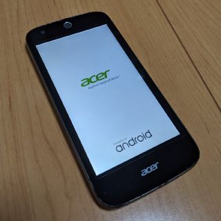 エイサー(Acer)のacer liquid z330 楽天モバイル ブラック(スマートフォン本体)