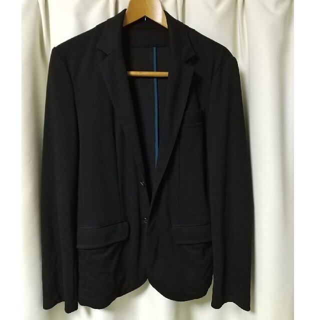 ABAHOUSE(アバハウス)のアバハウス ジャケット 黒 サイズ2 美品 メンズのジャケット/アウター(テーラードジャケット)の商品写真