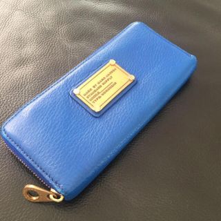 マークバイマークジェイコブス(MARC BY MARC JACOBS)の【値下げ】マークジェイコブス  長財布 ブルー(財布)