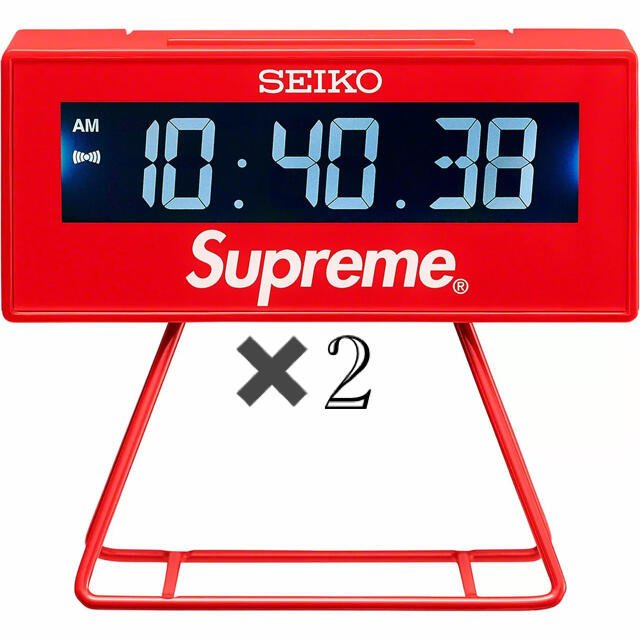 Supreme / Seiko Marathon Clock 2台分